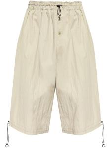 Discord Yohji Yamamoto укороченные брюки палаццо, нейтральный