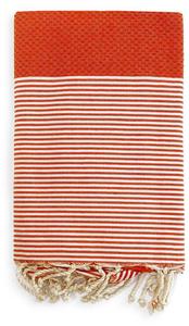 Полотенце для хаммама Le Comptoir de la Plage Mikanda, оранжевый - ширина: 100 см