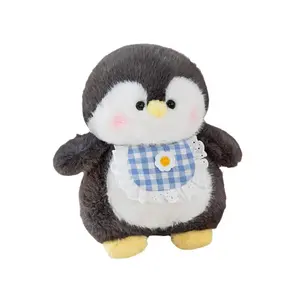 Плюшевая игрушка Chubby Penguin Baby, милая и мягкая кукла, высота 13cm/36cm/55cm OLOEY, черный
