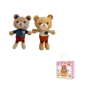 Плюшевый кулон милый медвежонок 15 см высота FKOFR