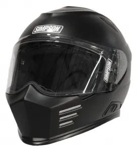 Шлем Simpson Ghost Bandit Simpson Helmets, матовый черный