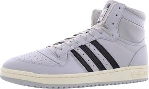 Мужские баскетбольные кроссовки Adidas Top Ten Hi, белый/черный/серый/кремовый