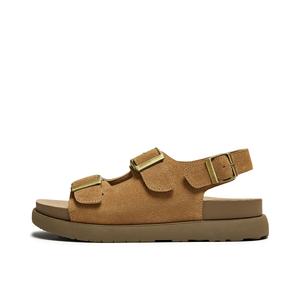 PT'SON Женские сандалии с одной лямкой мокко, цвет Mocha