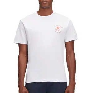 Футболка Sundek Where is the surf printed, белый