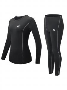 MEETWEE Спортивный комбинезон 'Athletic Underwear' в черном цвете