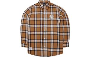 Мужская рубашка New Era, коричневый