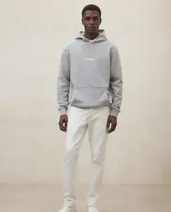 Мужская толстовка с капюшоном и карманом-кенгуру Ecoalf, серый