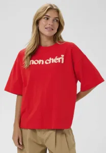 Футболка с принтом «панна» Saint Tropez, Fiery Red