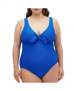 Бюстгальтер Valencia на косточках большого размера, 1 шт CITY CHIC, синий