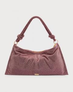 Мини-сумка на плечо Hera с узлом и стразами Cult Gaia