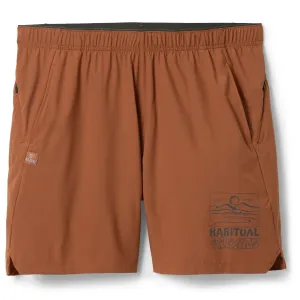 Шорты Run Amok Bommer 2.0 мужские с внутренним швом 7 дюймов Roark, Burnt Orange