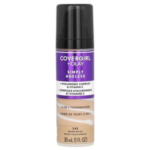 Тональный крем Covergirl Olay Simply Ageless 245 Warm Beige, 30 мл