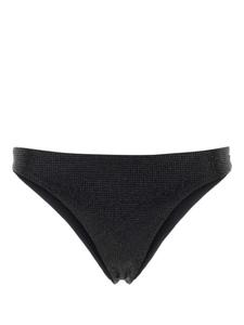 Prada трусики бикини из эластичного нейлона, черный
