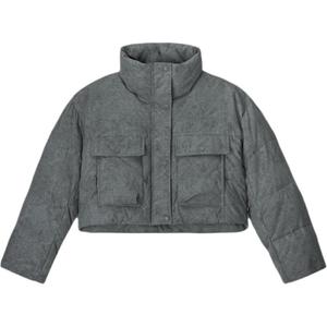 Levis Серая женская пуховая куртка, Gray