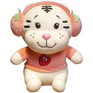 Плюшевая игрушка Cartoon Tiger высотой 23 см Barbne, Strawberry Style