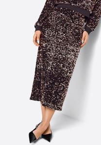 Юбка Rich & Royal Pencil skirt, Dark Brown