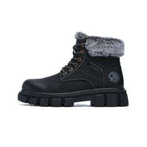 FAIRWHALE Короткие мартинсы мужские Knight Black (Хлопок), цвет Knight Black (Cotton)