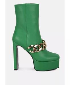 ботинки bambini на высокой платформе London Rag, зеленый