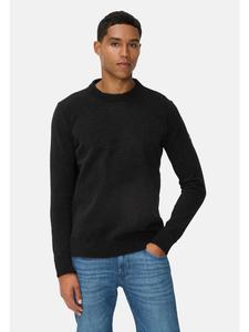 Черный свитер с круглым вырезом Camel Active