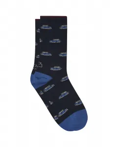 Женские обычные носки Kiff-Kiff, темно-синий