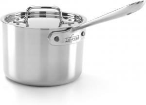 Сотейник All-Clad D5 из нержавеющей стали 5-слойный 1,8 л, серебристый