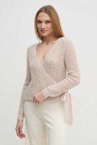 Свитер Oui, бежевый