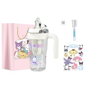 Пластиковая бутылка для воды Hello Kitty, коллаборация, коллекция My Melody, коллекция Cinnamoroll, 850 мл Sanrio, Pochacco