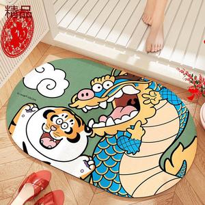 Dajiang Ковер 50х80 см для ванной, из диатомита, водопоглощающий, нескользящий, технология hailala