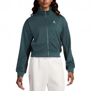 Куртка женская павлинье-зеленая Jordan