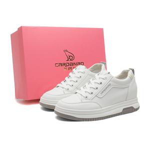 Кеды, скейтборд обувь женская низкая Cardanro, цвет White Gray