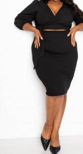 Комплект из юбки Джинни черного цвета J2 Fashion