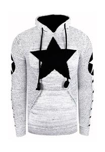 Толстовка с большой звездой RUSTY NEAL, черный