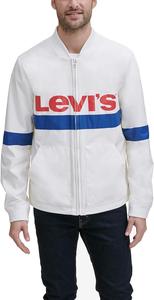 Мужская легкая куртка-бомбер Levi's в стиле ретро, White