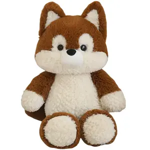 Мягкая и милая плюшевая кукла Cartoon Forest Lamb Rabbit Bear Warrior высотой 50 см MAOGEGE