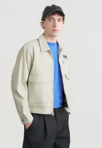 Рабочая куртка walter, джинсовая куртка Obey Clothing, Silver Coloured Birch Faded Wash