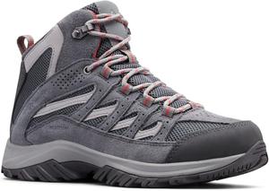 Женские ботинки Columbia Crestwood Mid Waterproof, снятые с производства, Grey