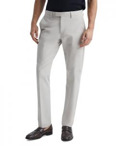 Восточные хлопковые стретч чинос Eastbury Slim Fit REISS, коричневый/бежевый