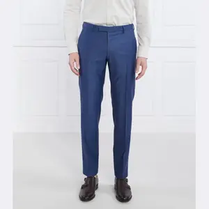 Шерстяные брюки узкого кроя Blayr-str Joop!, синий