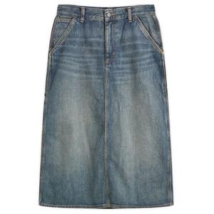 Юбка миди длиной до колена Carhartt Wip, синий