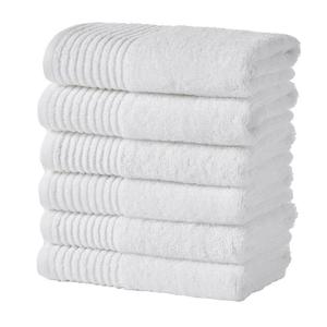 Полотенца для рук Ringspun, 6 шт. Home Collective, белый