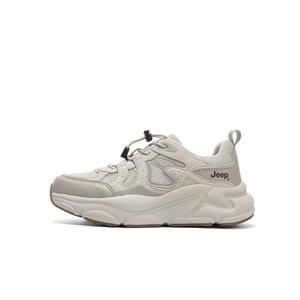Дышащие сбалансированные легкие низкие кеды женские Jeep, серый