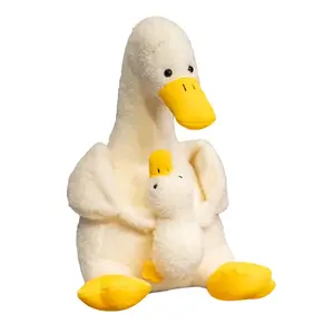 Плюшевые утки мама и утенок, высота 22 см/32 см Bitter purchase, белый