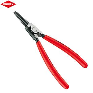 Клещи для внешних стопорных колец KNIPEX, вал с прямой головкой, внешний суппорт, 3-10 мм, плоскогубцы для стопорных колец, плоскогубцы для стопорных колец 46 11 A0