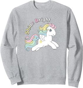 Толстовка My Little Pony Retro Starshine Shine Bright с портретом, синяя