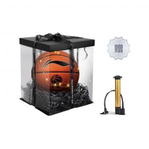 LINING Баскетбольный мяч CBA Collection PU коричневый размер 7 тренировочный unisex