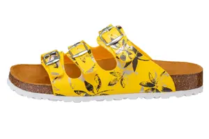 Lico mules "Male Bioline Leave", желтый