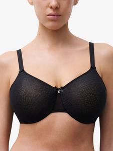 C Magnifique Seamless Underwired Minimiser Bra Chantelle, Black