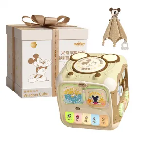 Подарок на день рождения малыша развивающая игрушка с разноцветными отверстиями Disney