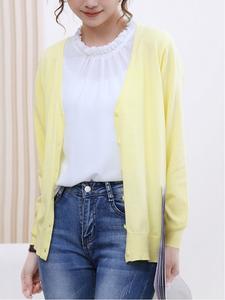 Новый женский кардиган Doux Belle, цвет Yellow (V)