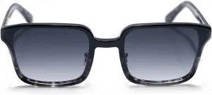 Солнцезащитные очки Blackburn Nova унисекс для взрослых - квадратная форма, защита от УФ-излучения UV400, модные солнцезащитные очки, Dark Blue